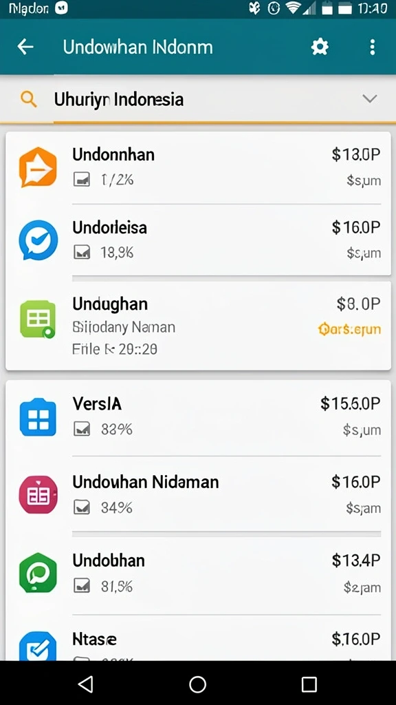 Tampilan antarmuka yang menarik dan user-friendly.