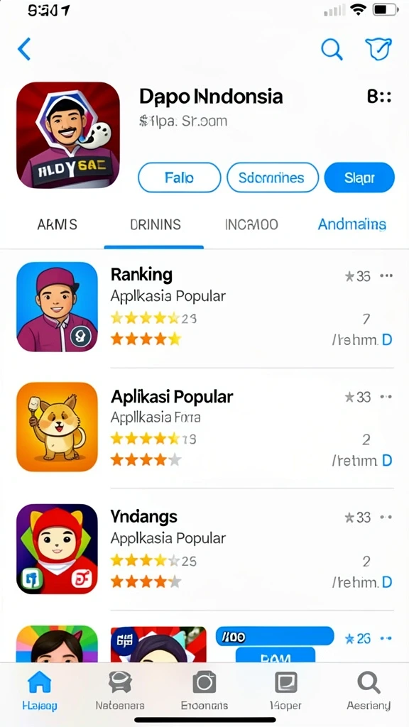 Tampilan awal game yang memukau dan penuh warna.