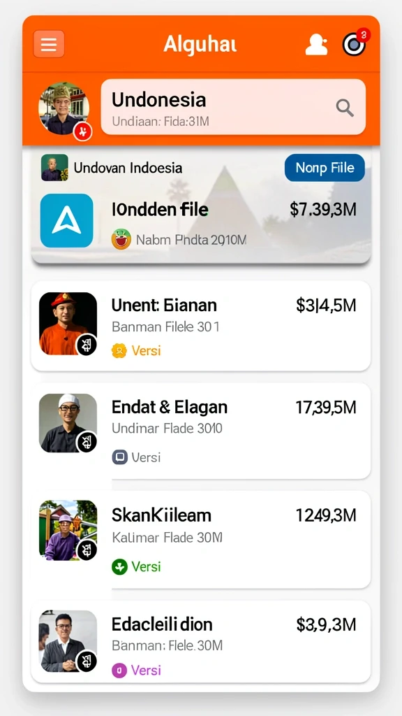 Varian tema yang beragam dan seru.