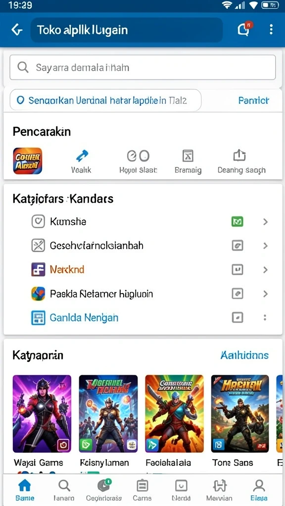 Antarmuka yang ramah pengguna dan navigasi mudah.
