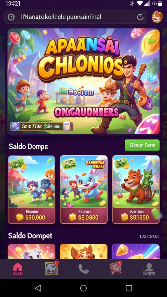 Berbagai bonus menarik bagi pengguna baru.