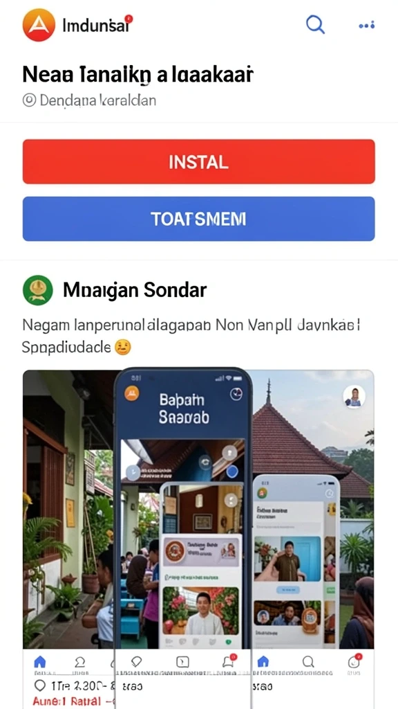 Tampilan karakter yang menarik dan detail.