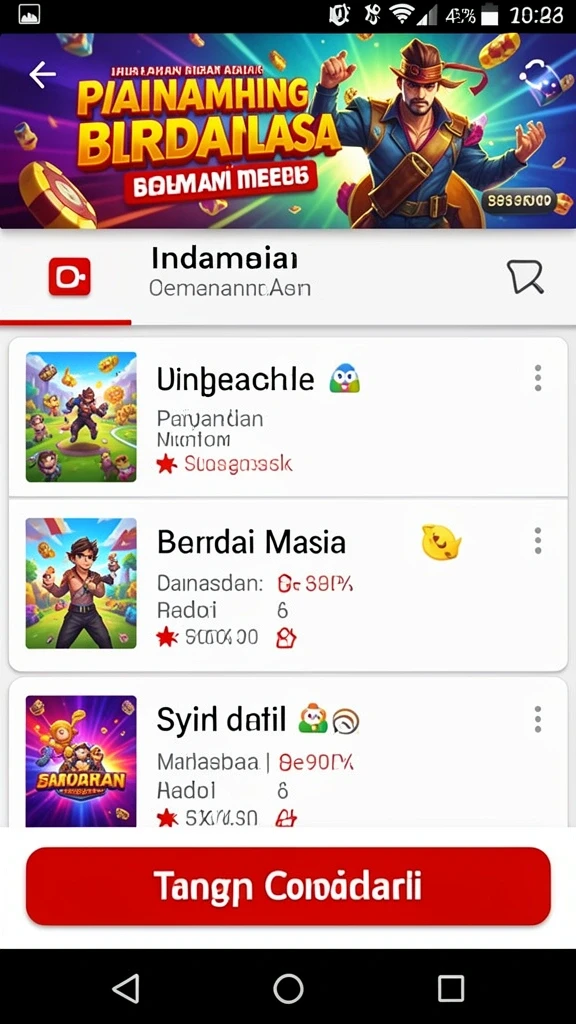 Beragam pilihan permainan judi yang menghibur.
