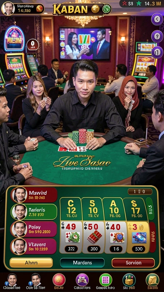 Gameplay yang seru dengan berbagai tantangan.