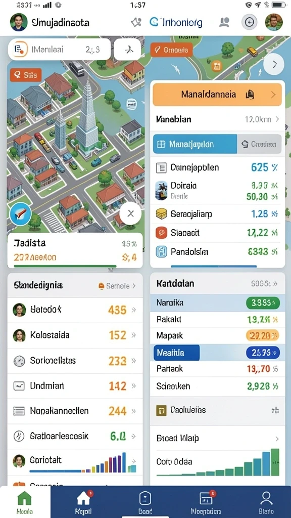 Beberapa karakter unik di DEWALIN.