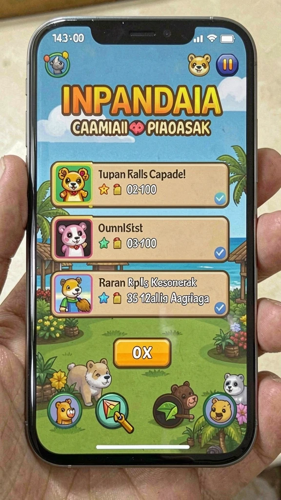 Menu antarmuka pengguna yang intuitif dan mudah dinavigasi.