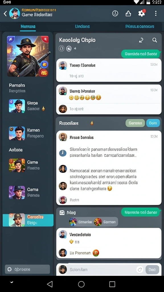Tampilan antarmuka yang ramah pengguna.