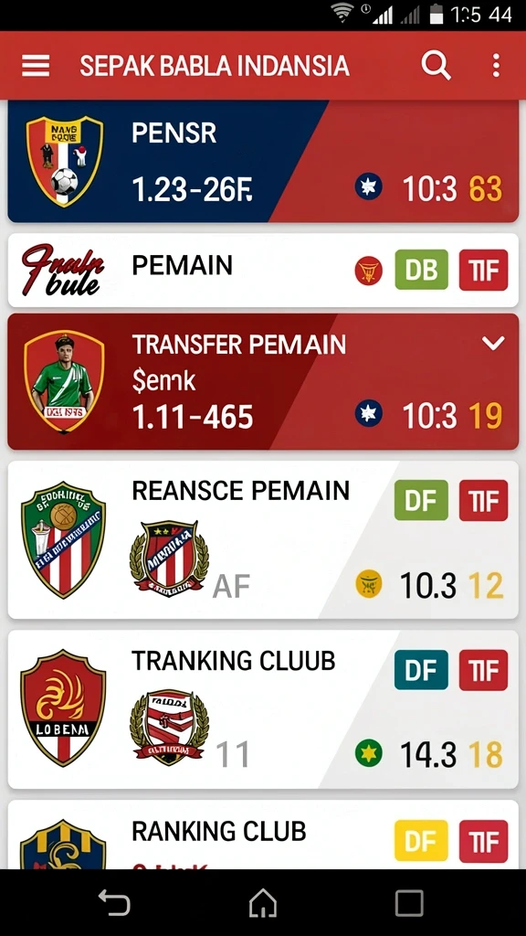 Fitur turnamen yang penuh dengan tantangan.