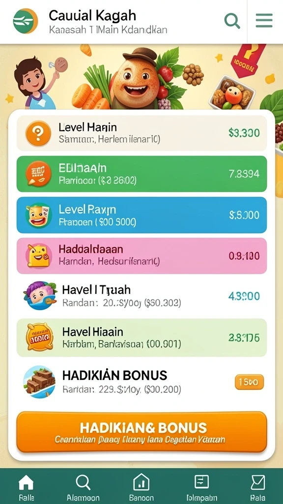 Tampilan antarmuka yang mudah dinavigasi.