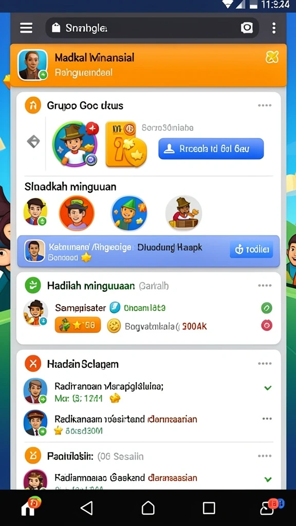 Karakter unik dengan kemampuan spesial.