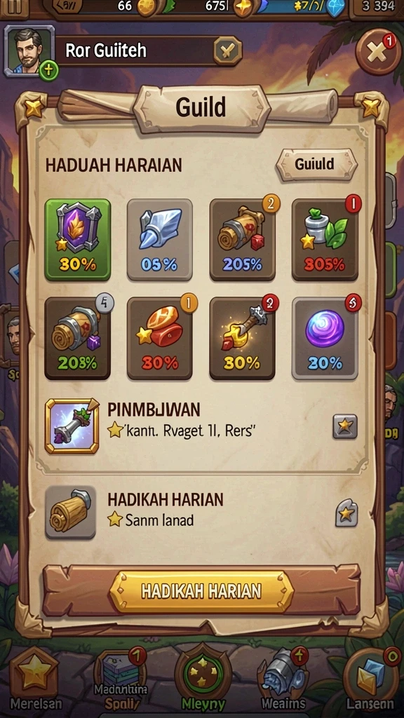 Misi menantang yang harus diselesaikan.