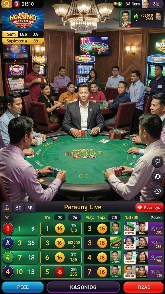 Berbagai pilihan permainan kasino yang mengasyikkan.