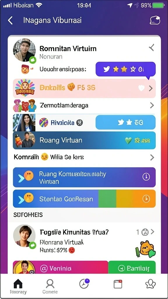 Tampilan antarmuka utama MAWARTOTO yang user-friendly.