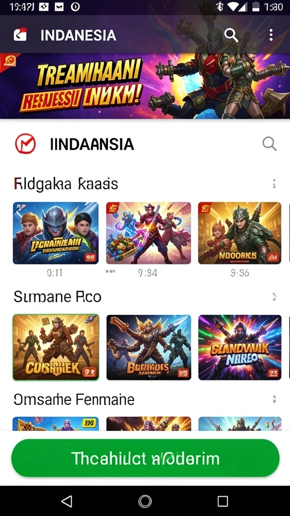 Menu navigasi yang mudah dipahami.