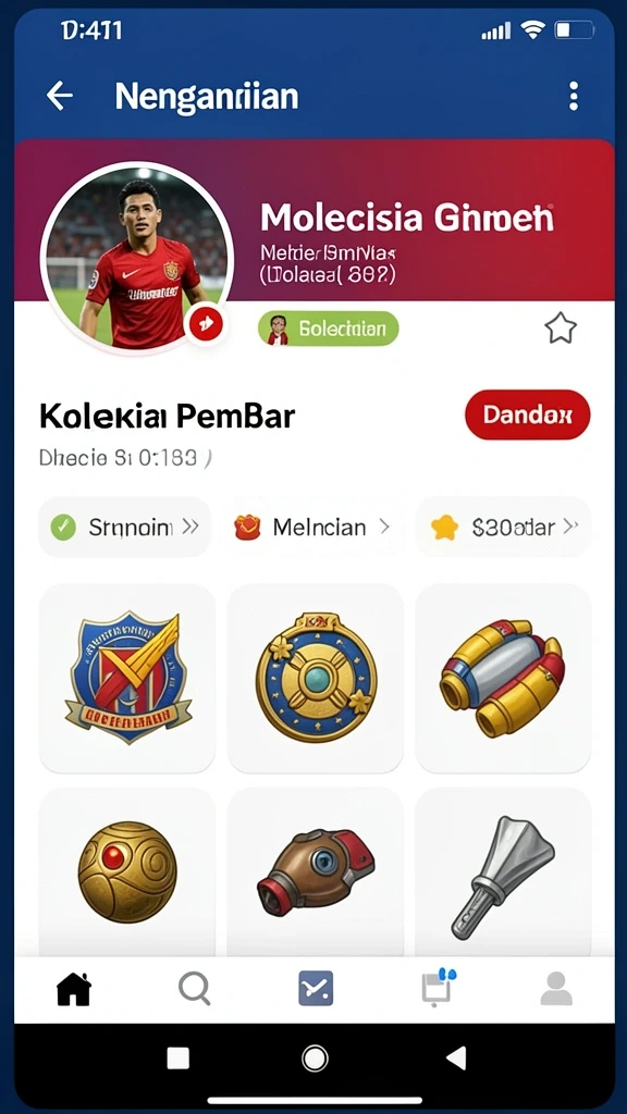 Screenshot menunjukkan tampilan planet Mars yang detail.