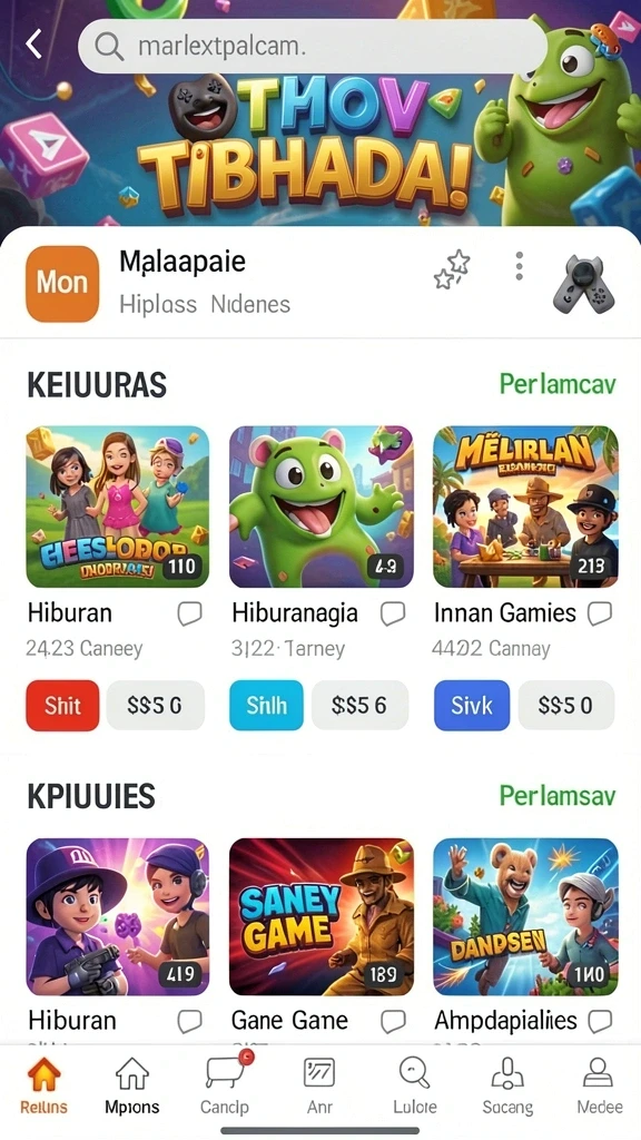 Antarmuka pengguna NUSASLOTS yang ramah dan intuitif.