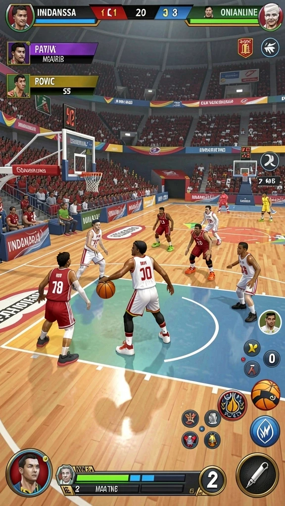 Screenshot menunjukkan gameplay yang seru dan grafis menawan.