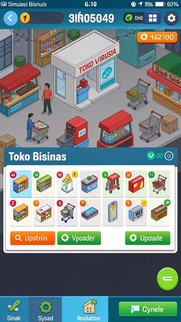 Karakter unik dan beragam pilihan untuk kustomisasi.
