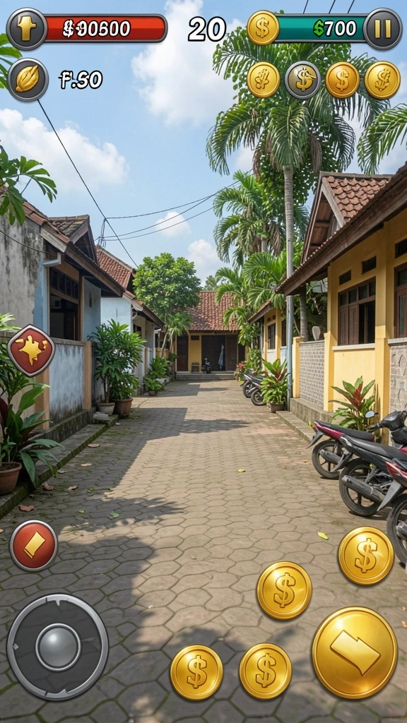 Screenshot menunjukkan fitur mode permainan multiplayer.