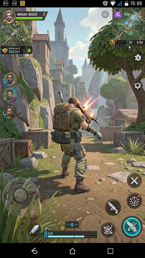 Screenshot 1 menunjukkan tampilan antarmuka pengguna yang menarik.