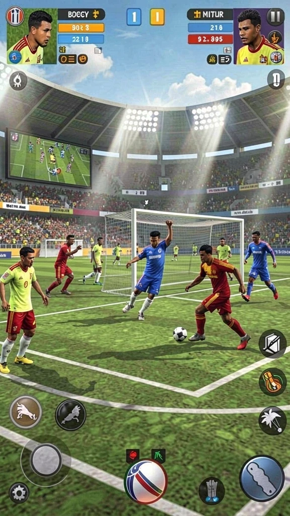 Screenshot 1: Menampilkan karakter utama di level awal.