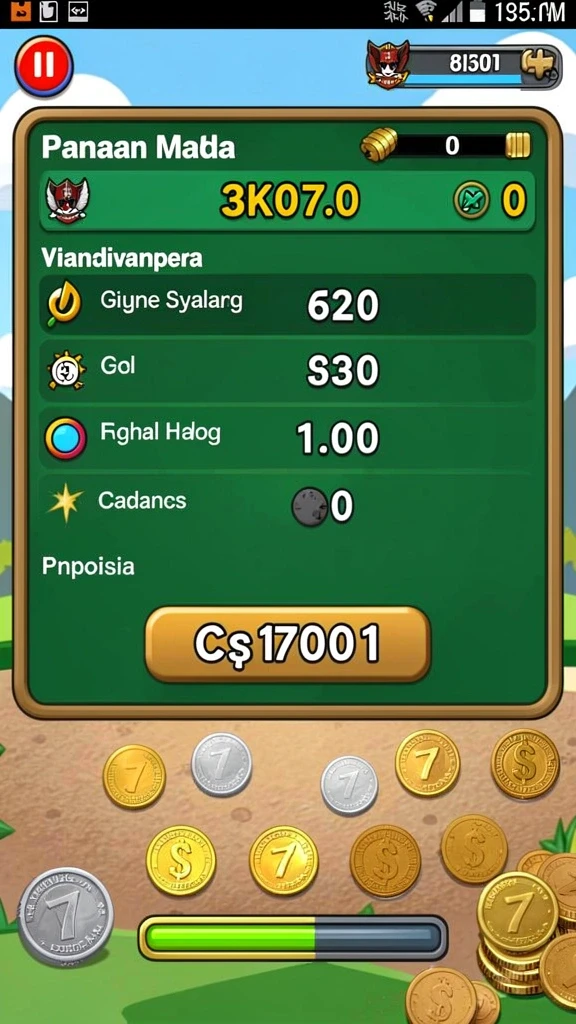 Tantangan menarik di setiap level.