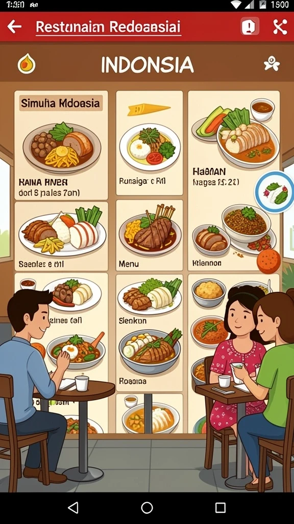 Tampilan awal aplikasi RUDALTOTO yang menarik dan sederhana.
