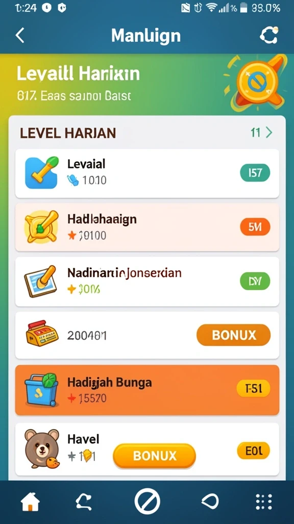 Tampilan layar utama SAWIT777 yang menarik.
