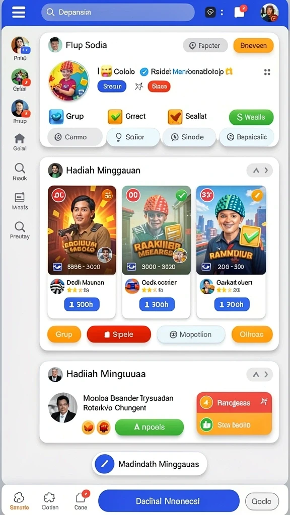 Screenshot memperlihatkan gameplay seru saat menyelesaikan level.