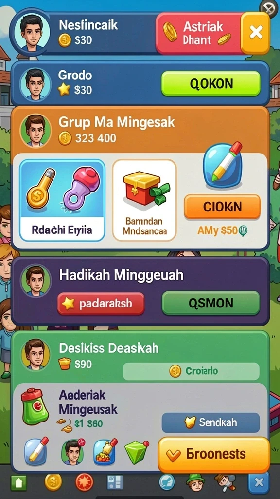 Tampilan antarmuka yang menarik dan mudah dinavigasi.
