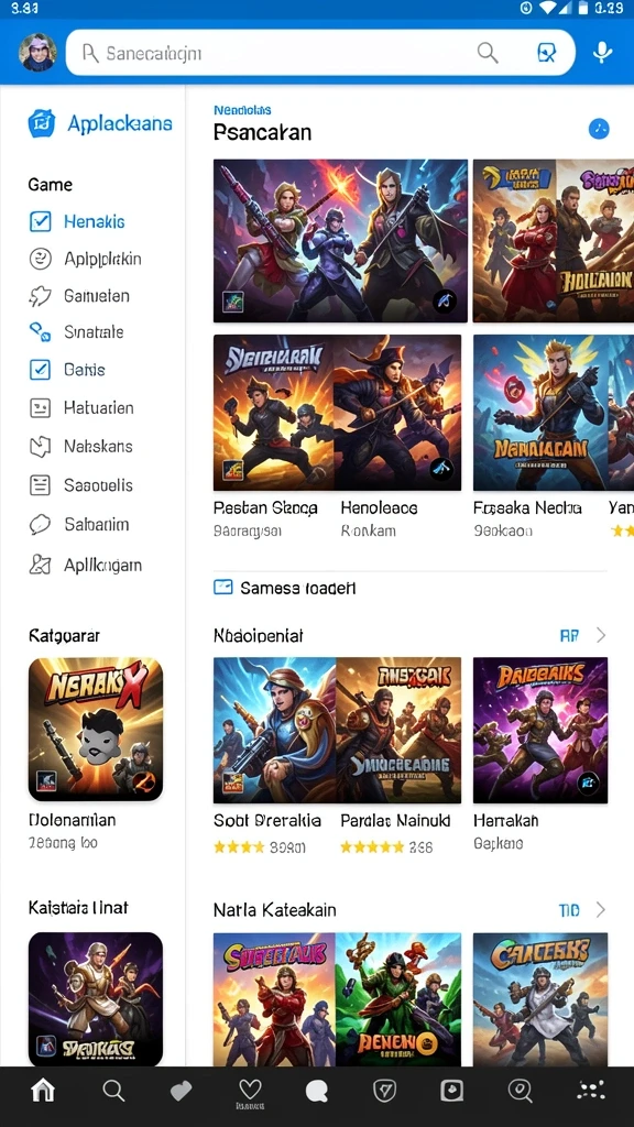 Beragam karakter dengan kemampuan unik.