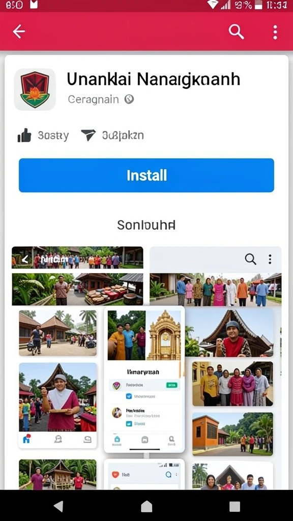 Tampilan antarmuka yang user-friendly.