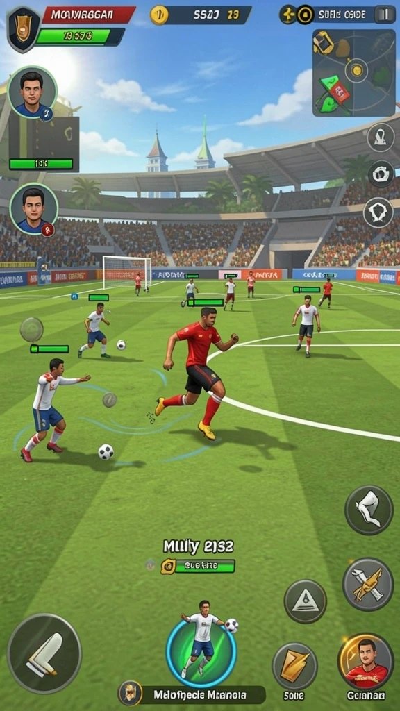 Pengalaman multiplayer yang seru dan kompetitif.