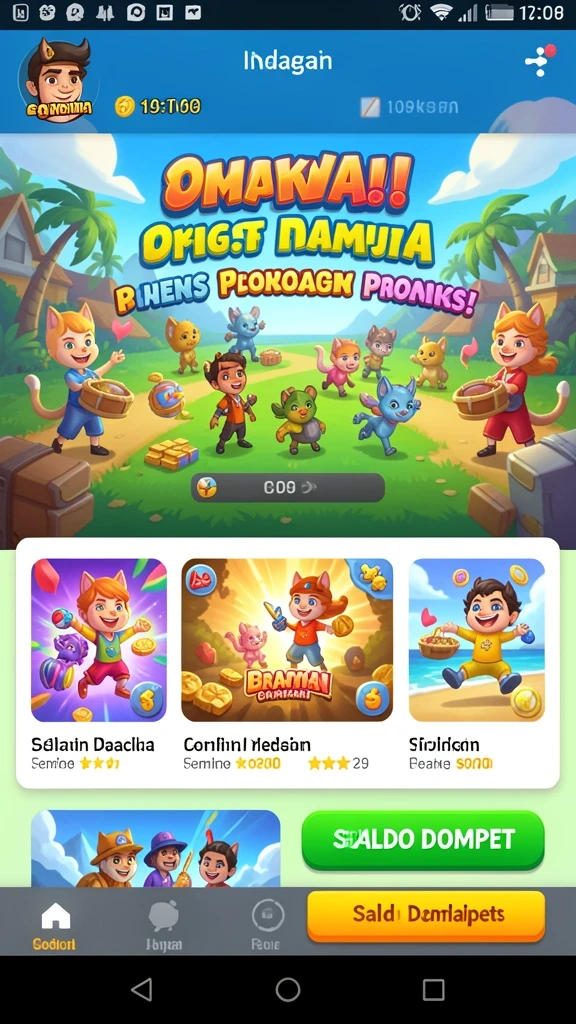 Level baru yang menantang dan seru.