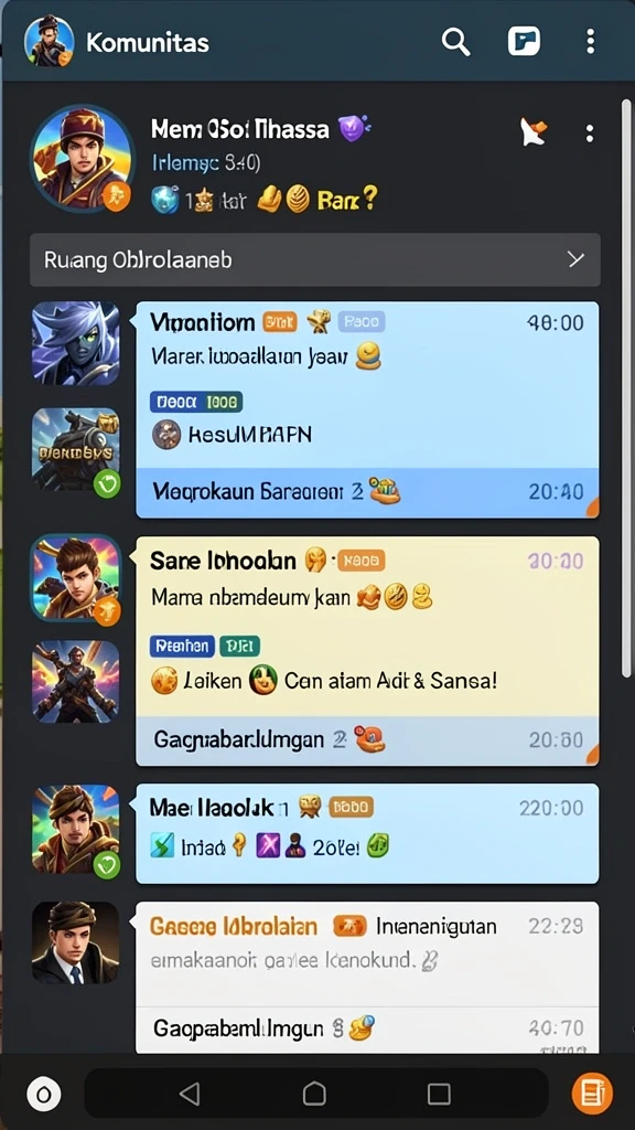 Karakter yang bisa dikustomisasi secara mendalam.